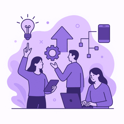 Digital transformation illustration